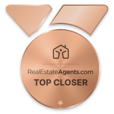 RealEstateAgents.com Top Closer award